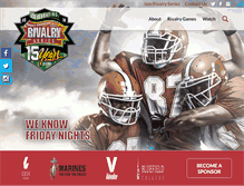 Tablet Screenshot of greatamericanrivalry.com